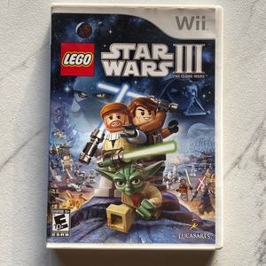 Wii Lego Star Wars III Video Game